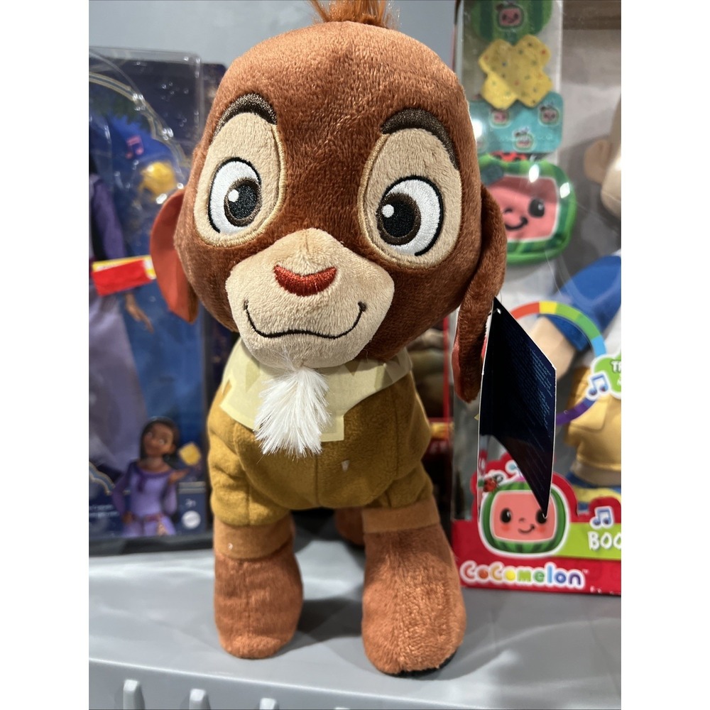 2023 Disney‎ Wish Movie Walk 'n Talk Valentino 11" Fainting Goat Plush NEW